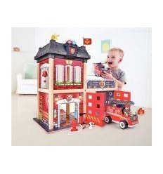 CASERNE DE POMPIERS EN BOIS 2