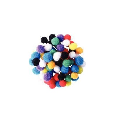 SAC 200 MINI POMPONS COUL ASS