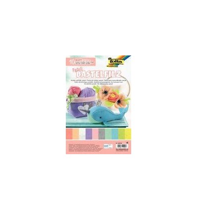 PQ 10COUPON FEUTR PASTEL 20X30
