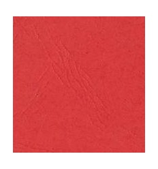 PQ 100COUV GRAIN CUIR ROUGE