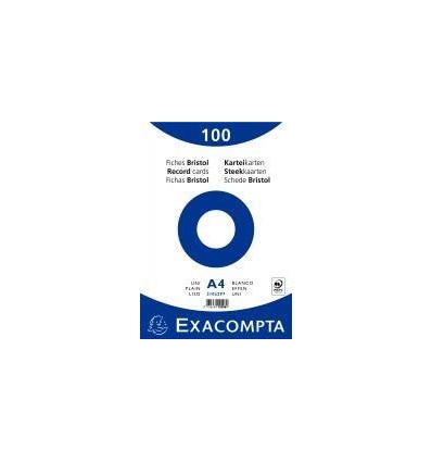 PQ 100 BRISTOL UNI 210X297 BLC