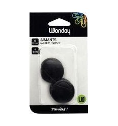 BL  4PUNAISE MAGN D32   NOI