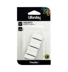 BL  6PUNAISE MAGN 12X25 BLC 2