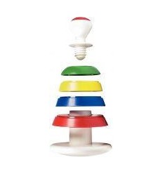 CLOCHE A EMPILER PLAST MULTIC