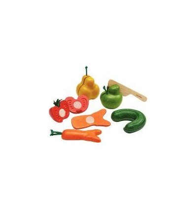 LOT 5 FRUIT/LEGUME MOCHES BOIS