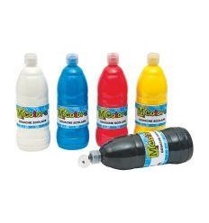 CRT 6FL 1L GOUACHE ASSORTI