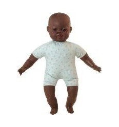 POUPON AFRICAIN 40CM/COR TISSU 2