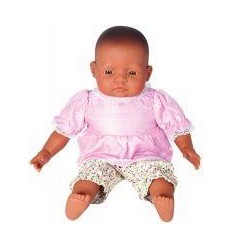 POUPON LATINO 40CM/COR TISSU