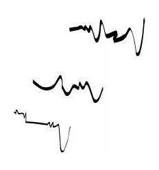 POCH 3 FEUTRE CALLIGRAPHIE NOI 2
