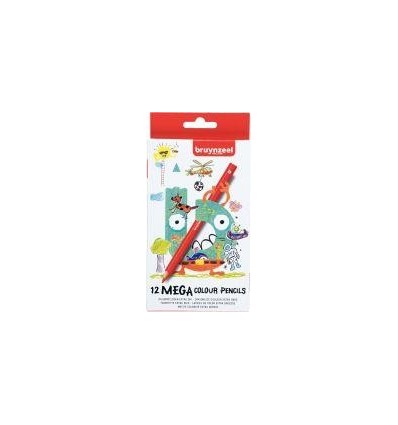 ETUI 12 CRAYON COUL GROS MODEL