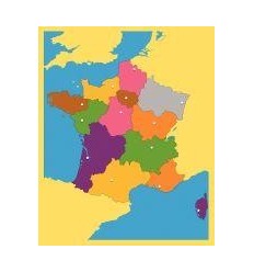 PUZZLE FRANCE 13 REGIONS