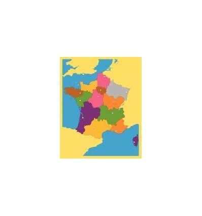 PUZZLE FRANCE 13 REGIONS