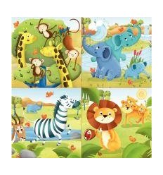 BTE 4 PUZZ PROG SAVANE 16X16CM 2