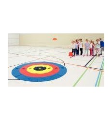 CIBLE AU SOL D.2M+3FRISBEE 2