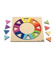 PLATEAU 16PCS CERCLE/FORME 2