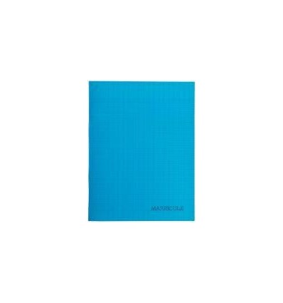 PIQ 64P COUV PP 17X22 SEY BLEU