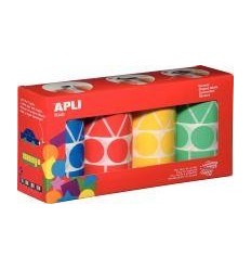 LOT 4 RLX GOMMET GEOMETRIQ VIF