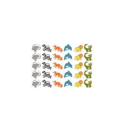 POCH 420GOMMETTE FANTAISIE ASS