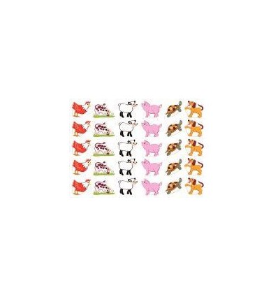 POCH 420GOMMETTE FANTAISIE ASS