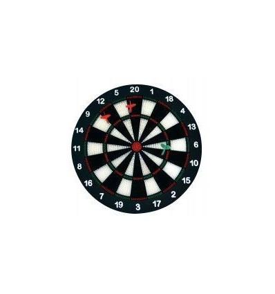 CIBLE JEU 40CM+6FLECHETTES PVC