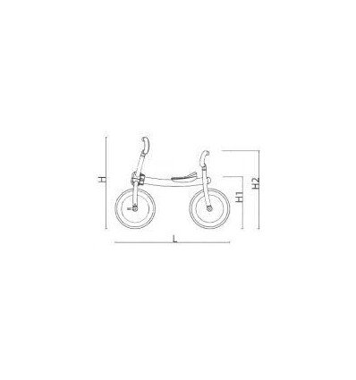 VELO 4/6ANS              JAUNE