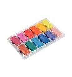 ETUI 12 CRAIE CIRE RECTANG ASS