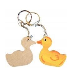 LOT 10 PORTE CLE BOIS ANIMAUX