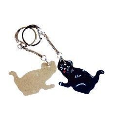 LOT 10 PORTE CLE BOIS ANIMAUX 2