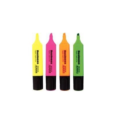 POCHETTE 4 SURLIGNEURS ASSORTI