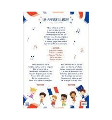 POSTER PVC 76X52 MARSEILLAISE