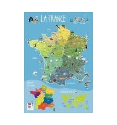 POSTER PVC 76X52 LA FRANCE 2