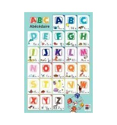 POSTER PVC 76X52 PREM ALPHABET