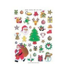 POCH 198 GOMMETTES NOEL ASS