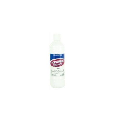 FL 500ML PEINT ACRYLIQUE BLANC