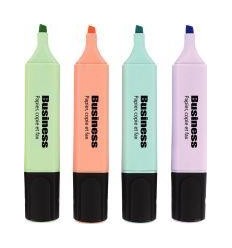 POCHETTE 4 SURLIGN PASTEL ASS