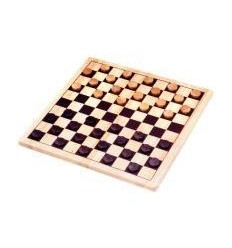JEU DE DAMES EN BOIS 2
