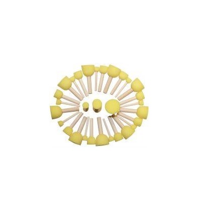 LOT 30 POCHOIR ROND MANCH BOIS