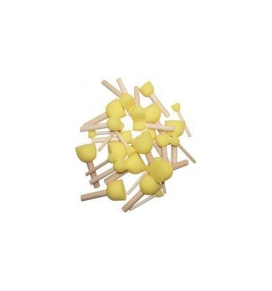 LOT 30 POCHOIR ROND MANCH BOIS