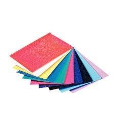 POCH 10F PAP PAILLETTE 23X33CM 2