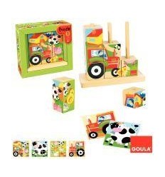 ABAQUE CUBE PUZZLE BOIS FERME