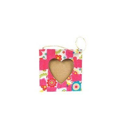 LOT 10 CADRES MINI COEUR CART