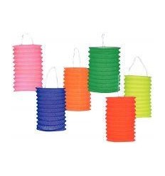 LOT 30LAMPION CYLINDRE 13CM AS