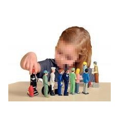 SET 11 PERSONNAGES LES METIERS