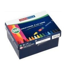 BTE 300 CRAYON CIRE 9CM D8MM 2