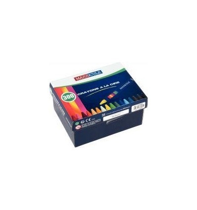 BTE 300 CRAYON CIRE 9CM D8MM
