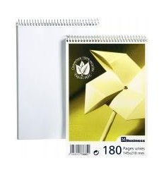 BLOC STENO SPIR 180P A5 UNI
