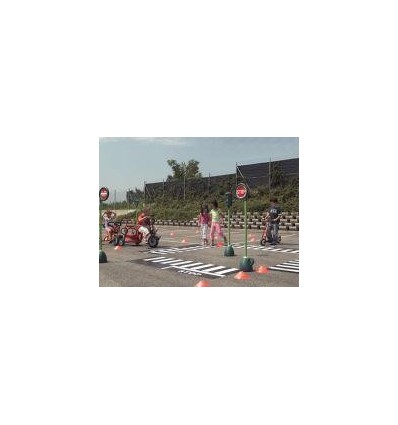 LOT 4 FEUX TRICOLORES 1,20M