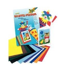 PQ 10F PAPIER VELOUR 50X35 ASS 2