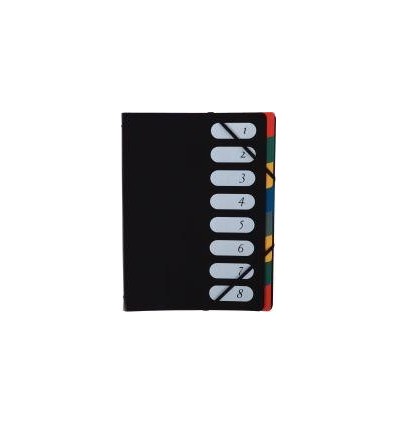 TRIEUR PP 8 COMPART+ELAST NOIR