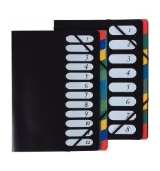 TRIEUR PP 12COMPART+ELAST NOIR